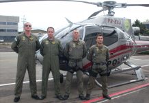 Equipe do GRAER/PR parte em apoio à Santa Catarina