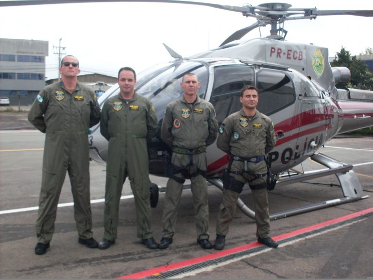 Equipe do GRAER/PR parte em apoio à Santa Catarina