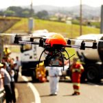 Simulação de acidente em São Paulo testa uso de VANT