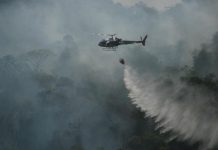 Incêndio em Itupeva mobiliza helicópteros Águia de Campinas e Sorocaba