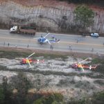As aeronaves empenhadas fizeram a diferença no transporte, pois a distância do acidente até o Hospital de base da capital, era superior a 50 Km.