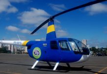 GRAer/GO apreende helicóptero em operação irregular em Goiânia