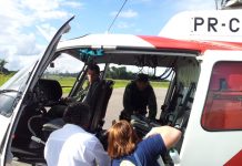 Ação do Harpia 01 e Samu garantiu a vida de menina de cinco anos