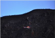 BOA/MG resgata escaladores na serra do curral em Belo Horizonte