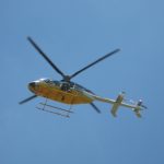 Aeronave Bell 407 e sua equipe policial, engajada na operação sentinela no Estado de Mato Grosso do Sul.