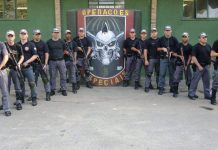 GRPAe/SP treina táticas de conduta de patrulha no COE da PMESP