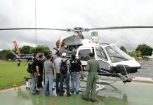 Alunos de Mecânica visitam a Base do BAVOP/DF