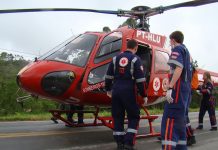 Arcanjo 01 presta socorro em acidente de trânsito com 7 vítimas