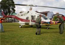 Batalhão de Aviação da Brigada Militar/RS participa de simulado da defesa civil