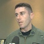 Policial efetuou seis disparos em assaltante. (Foto: Reprodução/ TV Anhanguera)