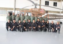 GRAer/BA recebe visita do Grupo Tático Aéreo de Sergipe
