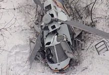 Helicóptero da Royal Canadian Mounted Police (RCMP) cai no Canadá