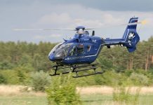 Frota de EC135 da Polícia Federal alemã atinge a marca de 100 mil horas de voo