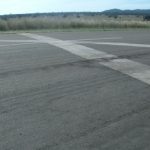 O “X” na pista significa que o aeródromo não deve ser utilizado para pousos