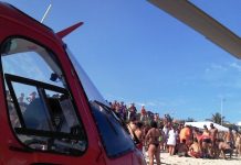 GOA/RJ resgata afogado na praia do Recreio dos Bandeirantes