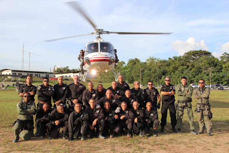 GRAer/AM realiza estágio para policiais militares de Roraima
