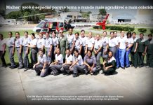 Grupamento Aéreo da PM de São Paulo presta homenagem no Dia Internacional da Mulher
