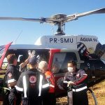 Águia 14 e SAMU Limeira atendem ocorrência em área rural