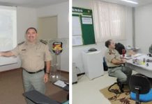 Oficial da Paraíba visita o GRAER/BA