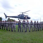 O Grupamento Tático Operacional PM de Marabá/PA com o apoio do GRAESP/PA, fizeram um treinamento de apoio-solo e técnicas de procedimentos táticos em helicópteros.