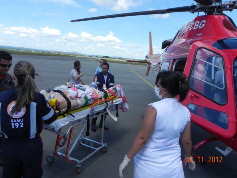 CBM/GO em atendimento à ocorrência em Caldas Novas