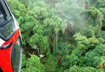 Águia 10 localiza avião desaparecido no litoral paulista.