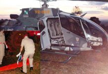 Falcão 04 resgate vítima de acidente com trator