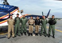 Cadetes iniciam estágio na Esquadrilha Pégasus