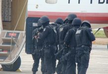 GTA/AP participa de simulado de apoderamento ilícito e ameaça de bomba em aeronave