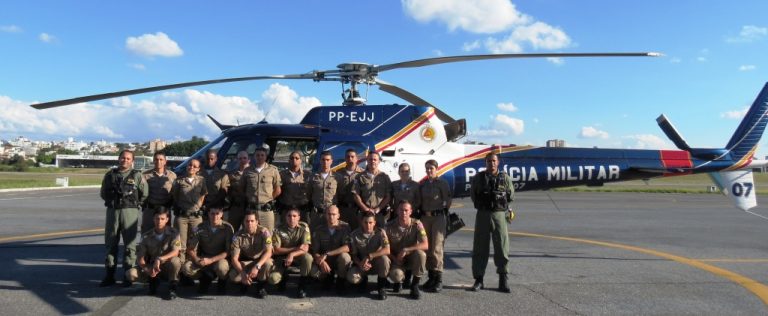 Batalhão de Radiopatrulhamento Aéreo da PMMG realiza Curso de Tripulante Operacional