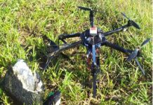 Quadricóptero (Drone) é enviado com celulares à prisão