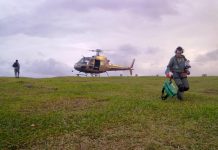 Resgate de motociclista em região rural de Joinville/SC