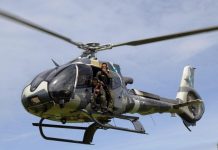 GRAER/PR: Apoio aéreo a comboio Policial Civil e transporte aeromédico de Policial Militar