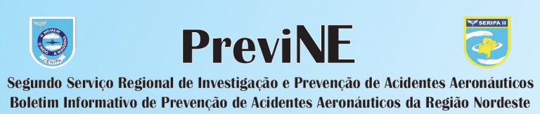SERIPA II divulga Boletim Eletrônico de Prevenção de Acidentes Aeronáuticos