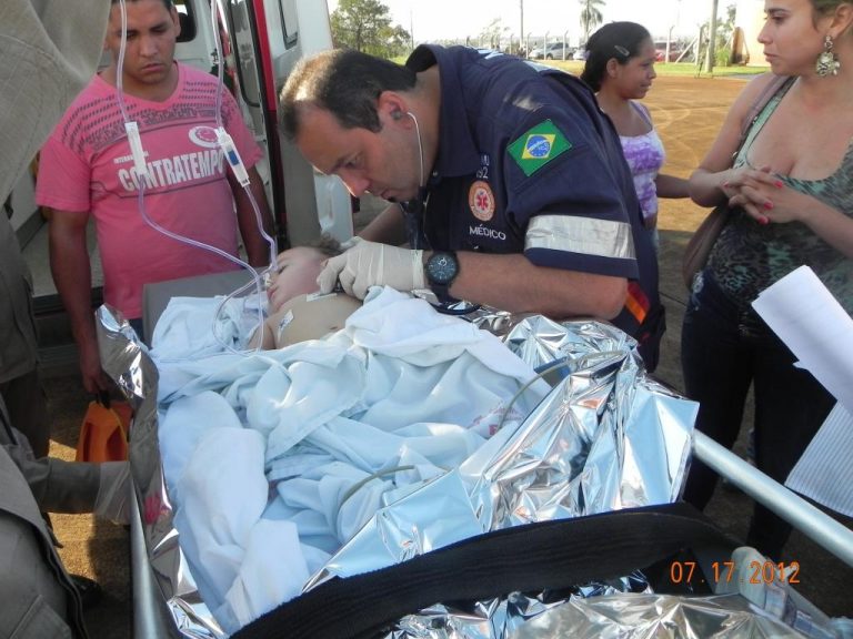 COASA/GO efetua remoção aeromédica de criança para Goiânia