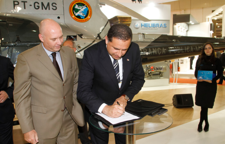 Helibras assina contrato para produzir helicóptero para a Secretaria de Defesa Social do Alagoas