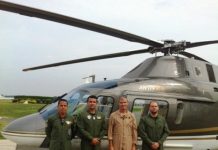Pilotos de Goiás realizam treinamento na Academia da AgustaWestland Filadélfia/EUA