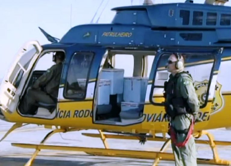 DOA/PRF apoia Operação Iguaçu da PF e do Ibama