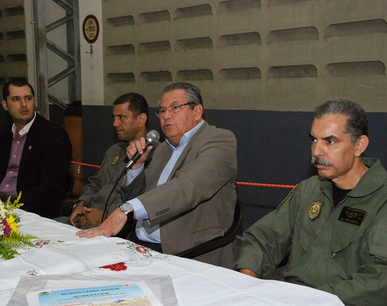 Cerimônia celebra cinco anos de resgate aeromédico do Samu Metropolitano do Recife/PE
