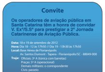 2ª Jornada Catarinense de Aviação Pública