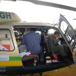 Resgate aeromédico realizado em Altamira/PA