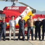 Ten Cel Edupércio, Cap Mena Barreto, Cap Kemper, Ten Sandro, Ten Túlio e Cap Matiuzzi