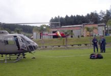 Público vai poder conhecer helicóptero Águia da PM em Joinville