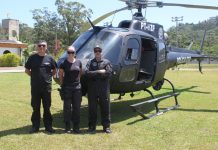 SAer da Polícia Civil/SC tem novo instrutor de voo de helicóptero