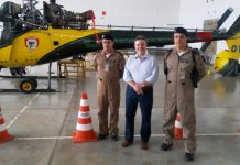Governador de Minas elogia manutenção de aeronave na Base de Montes Claros/MG