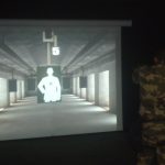 GTAP/PMPI realiza treinamento de tiro com simulador