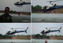 Piloto Policial do Distrito Federal recebe instruções no Ciopaer/MT