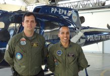 Piloto do CIOpAer/AC realiza intercâmbio no GAM/PMERJ