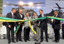 Helibras inaugura nova fábrica dos EC725 e blindagem será produzida no Brasil