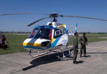 Foi apresentado o primeiro helicóptero produzido na Argentina, o CZ11 – “Pampero”